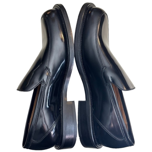 Banana Republic Men’s Black Italian Leather Loafers. Size 9 1/2D - Picture 9 of 12